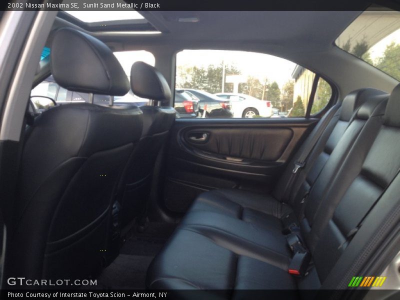 Sunlit Sand Metallic / Black 2002 Nissan Maxima SE