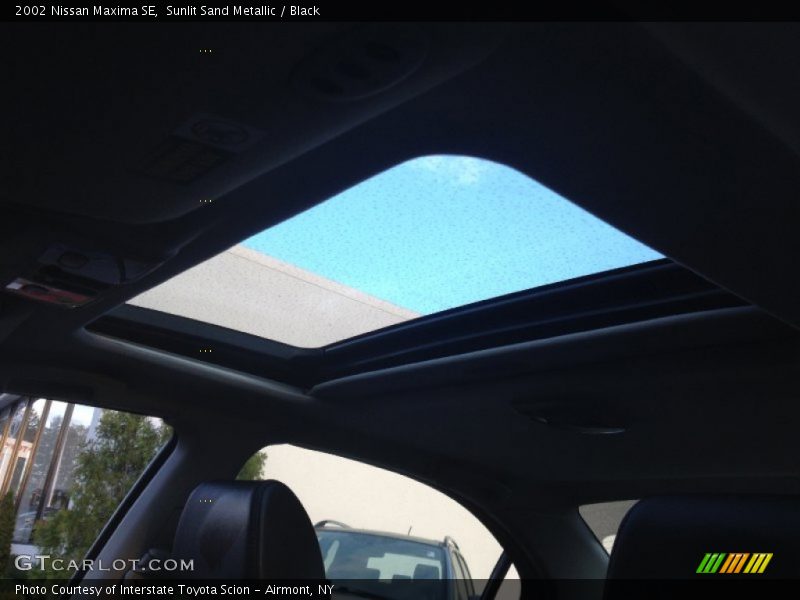 Sunlit Sand Metallic / Black 2002 Nissan Maxima SE