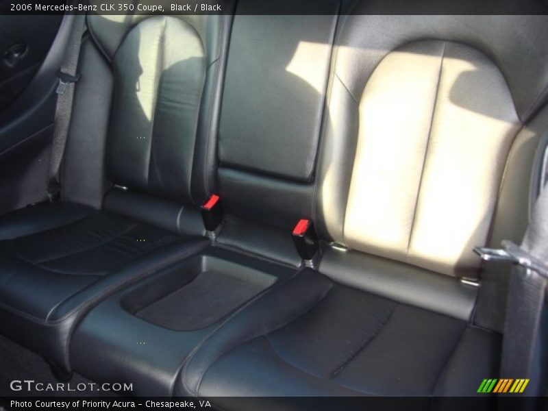 Black / Black 2006 Mercedes-Benz CLK 350 Coupe