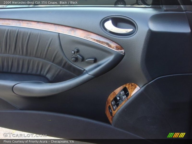 Black / Black 2006 Mercedes-Benz CLK 350 Coupe