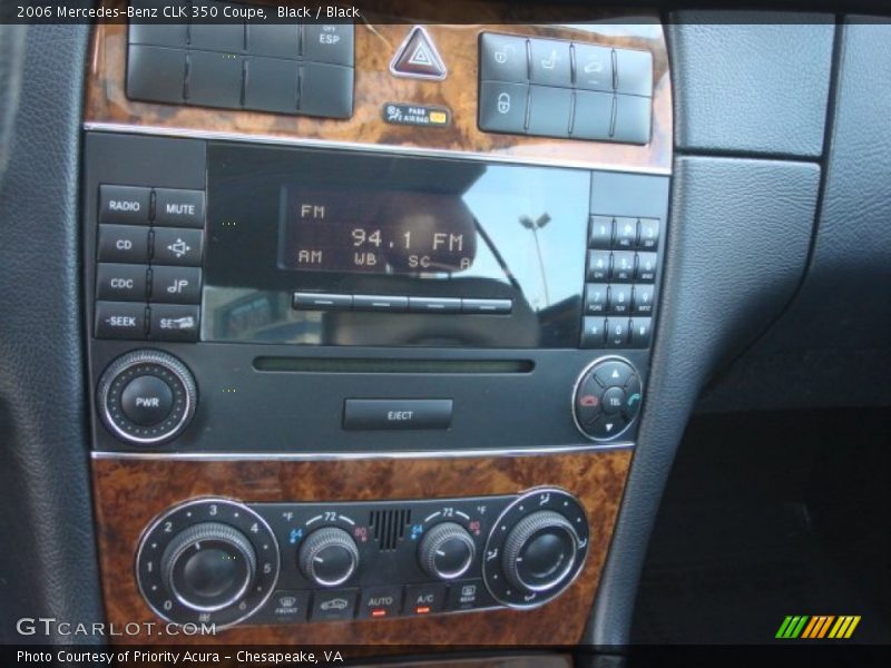 Black / Black 2006 Mercedes-Benz CLK 350 Coupe