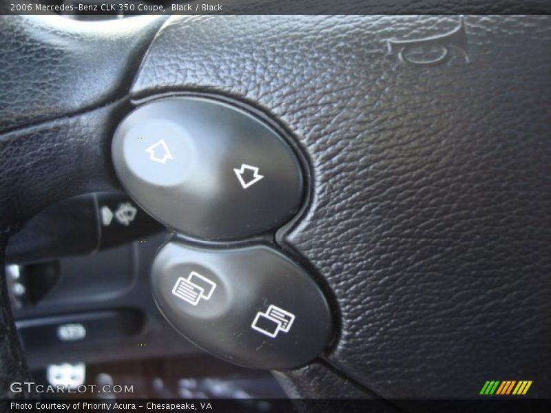 Black / Black 2006 Mercedes-Benz CLK 350 Coupe