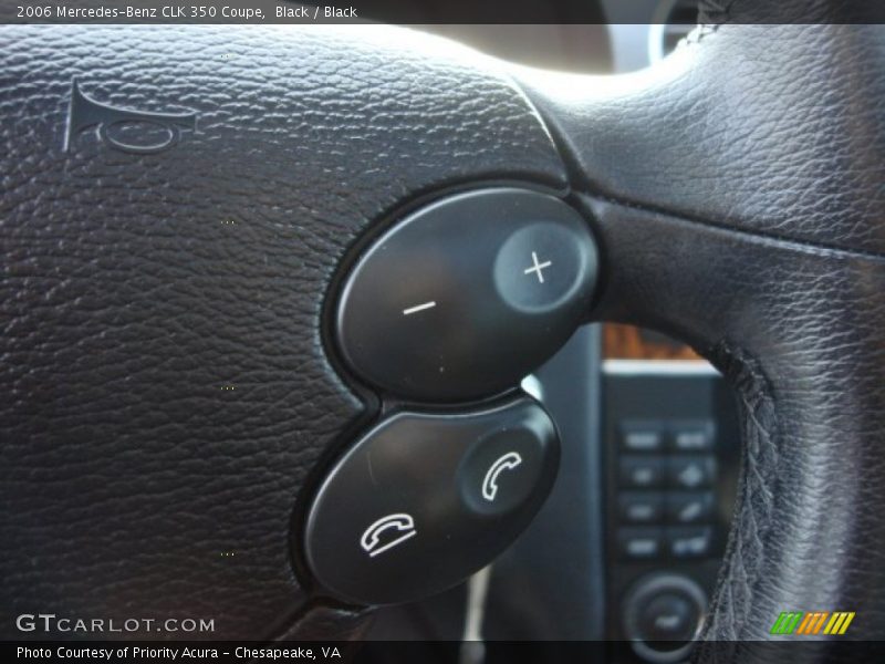 Black / Black 2006 Mercedes-Benz CLK 350 Coupe