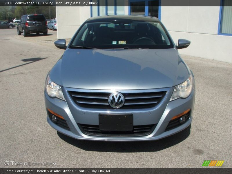 Iron Grey Metallic / Black 2010 Volkswagen CC Luxury