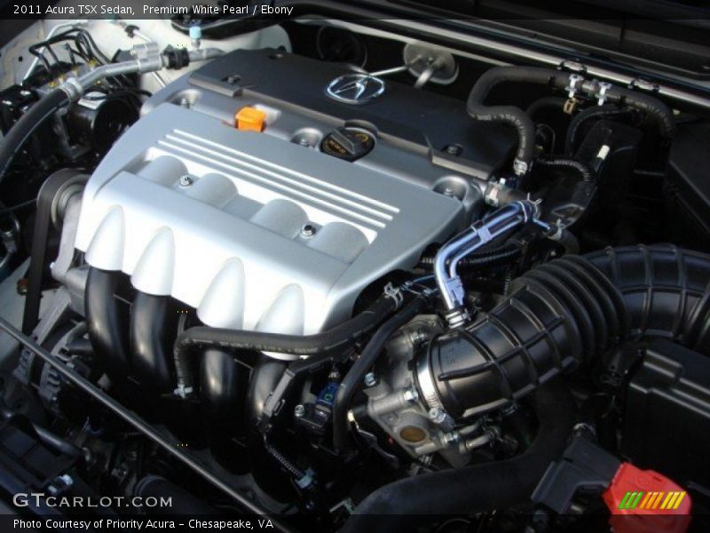Premium White Pearl / Ebony 2011 Acura TSX Sedan