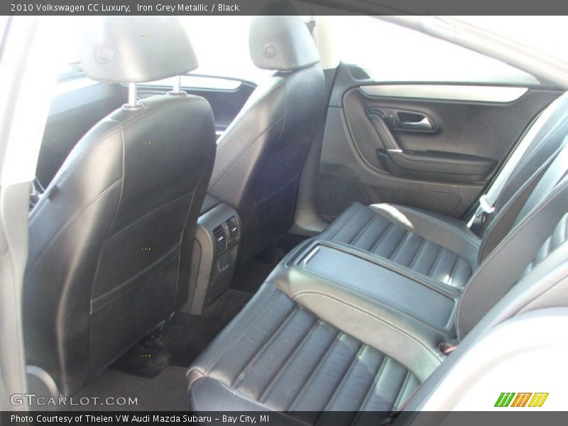 Iron Grey Metallic / Black 2010 Volkswagen CC Luxury