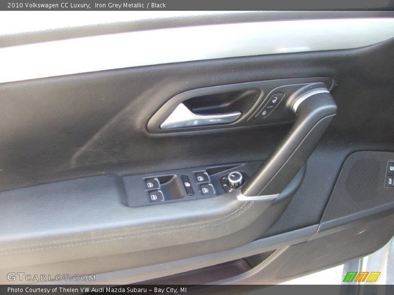 Iron Grey Metallic / Black 2010 Volkswagen CC Luxury
