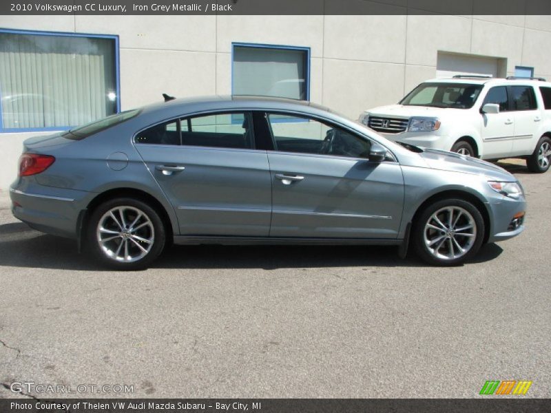 Iron Grey Metallic / Black 2010 Volkswagen CC Luxury