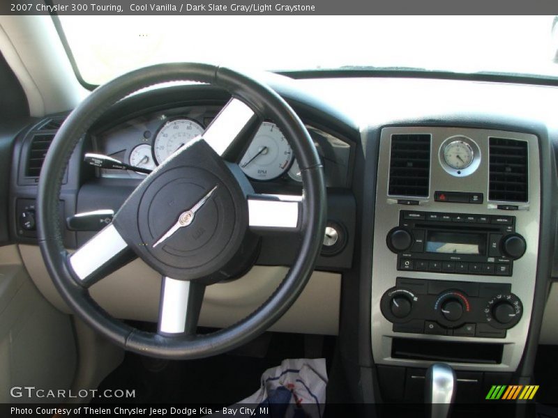 Cool Vanilla / Dark Slate Gray/Light Graystone 2007 Chrysler 300 Touring