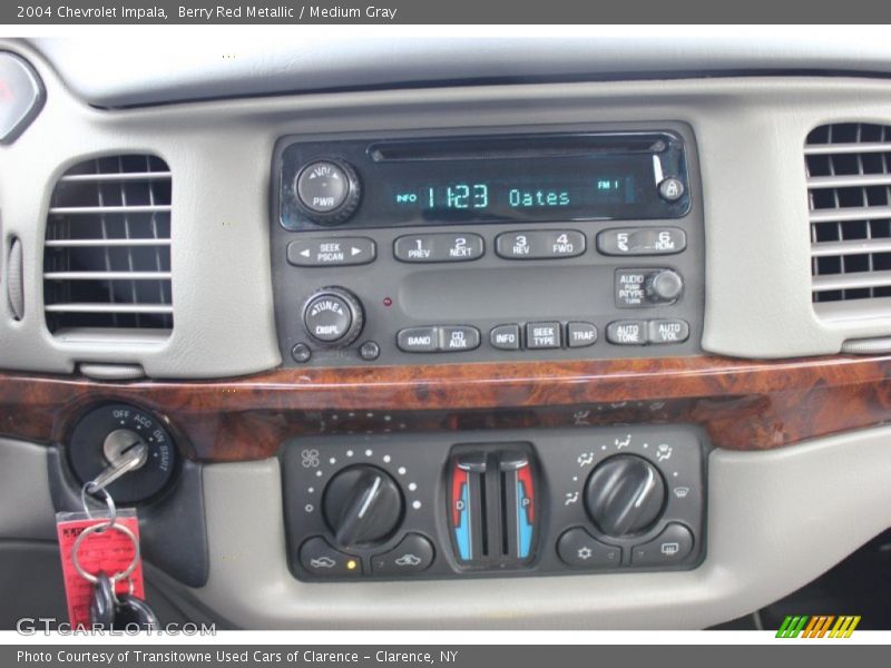 Berry Red Metallic / Medium Gray 2004 Chevrolet Impala