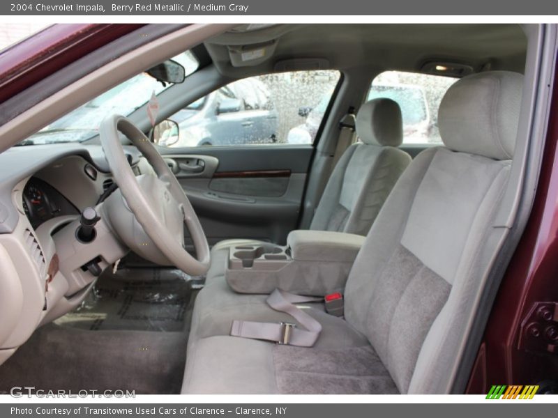 Berry Red Metallic / Medium Gray 2004 Chevrolet Impala