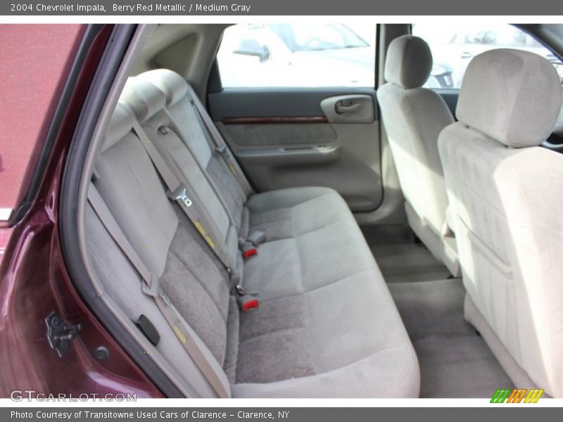 Berry Red Metallic / Medium Gray 2004 Chevrolet Impala