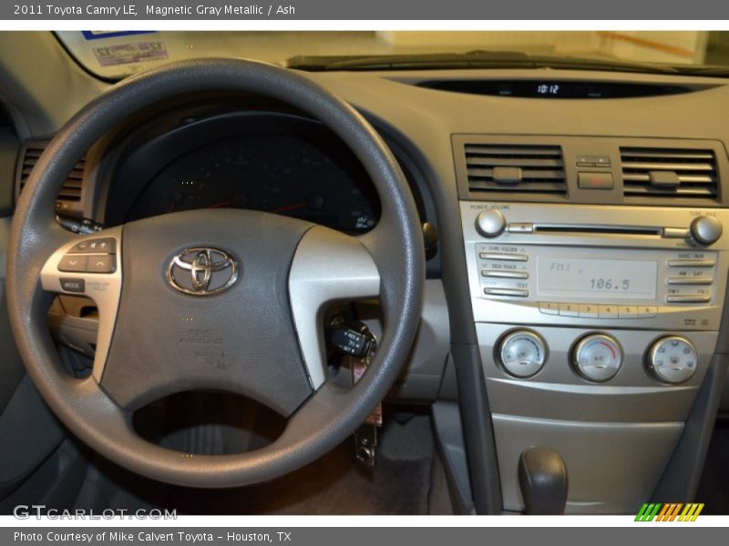 Magnetic Gray Metallic / Ash 2011 Toyota Camry LE