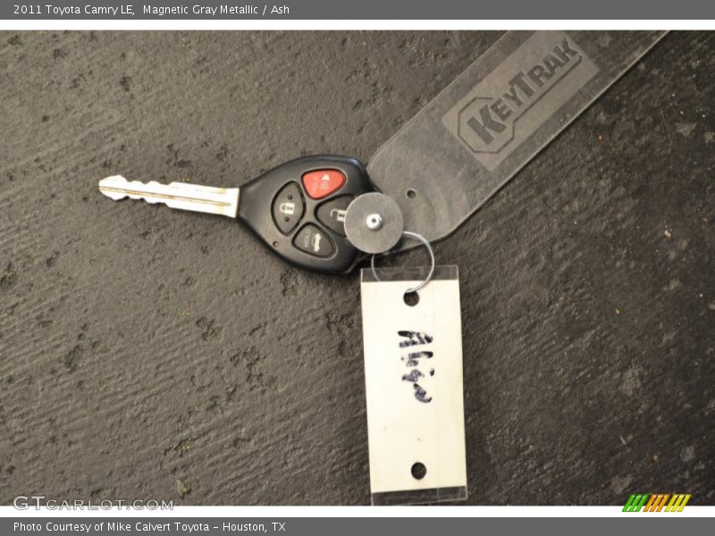 Magnetic Gray Metallic / Ash 2011 Toyota Camry LE