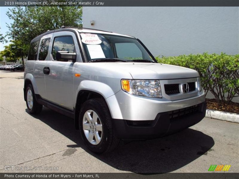 Alabaster Silver Metallic / Gray 2010 Honda Element EX