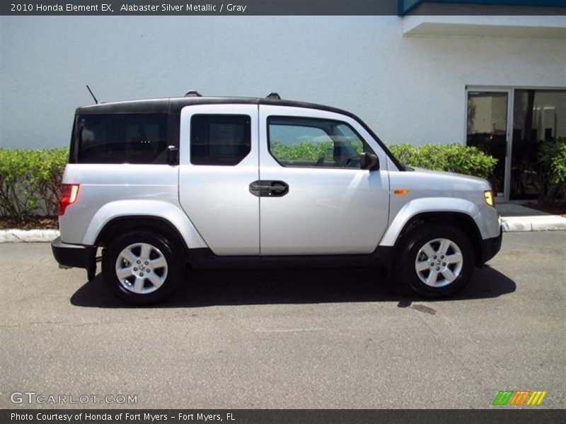 Alabaster Silver Metallic / Gray 2010 Honda Element EX