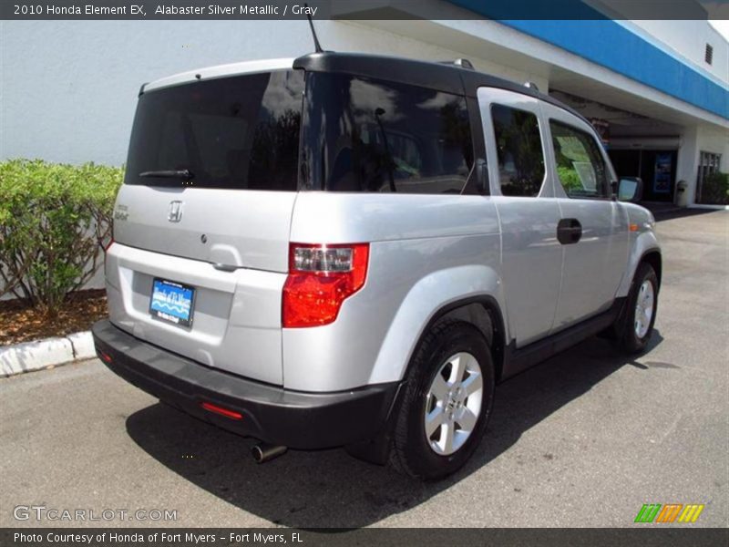 Alabaster Silver Metallic / Gray 2010 Honda Element EX