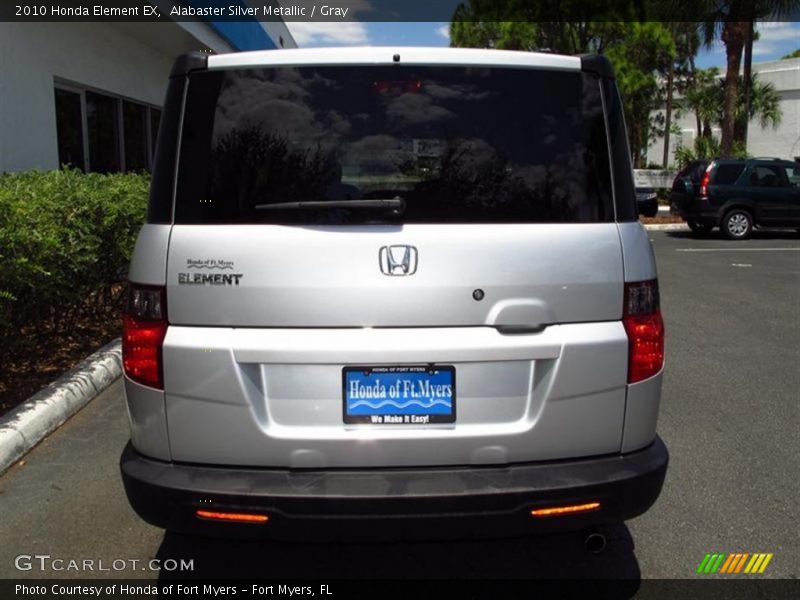 Alabaster Silver Metallic / Gray 2010 Honda Element EX