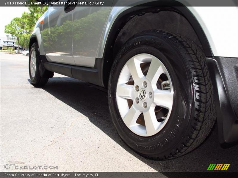 Alabaster Silver Metallic / Gray 2010 Honda Element EX