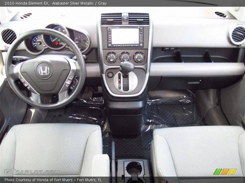 Alabaster Silver Metallic / Gray 2010 Honda Element EX