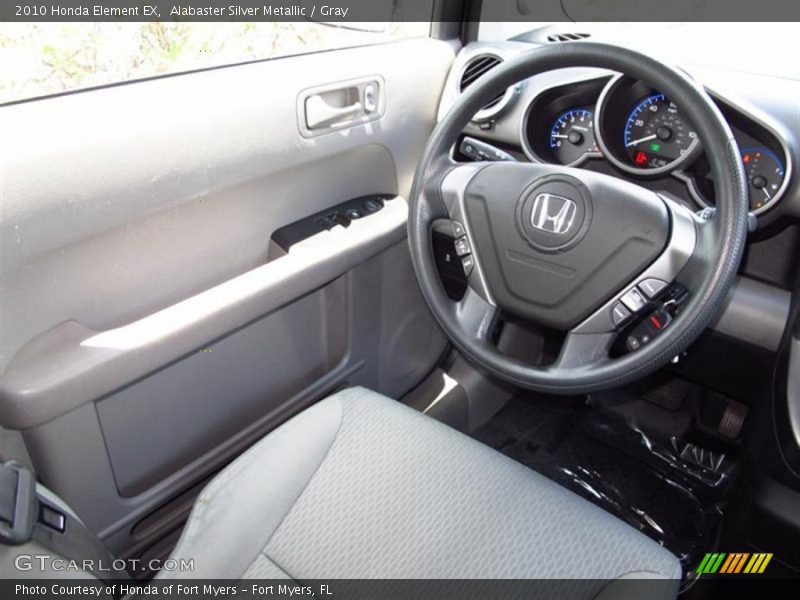Alabaster Silver Metallic / Gray 2010 Honda Element EX