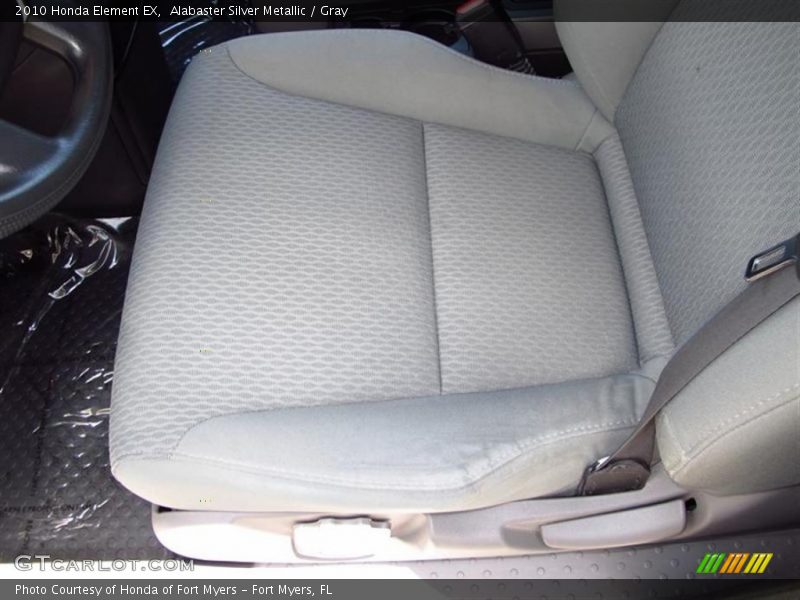 Alabaster Silver Metallic / Gray 2010 Honda Element EX