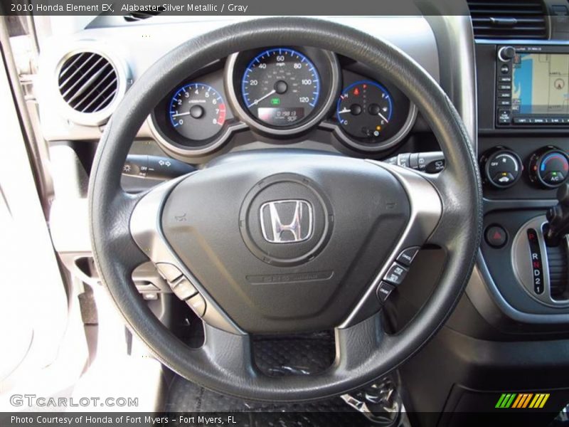 Alabaster Silver Metallic / Gray 2010 Honda Element EX