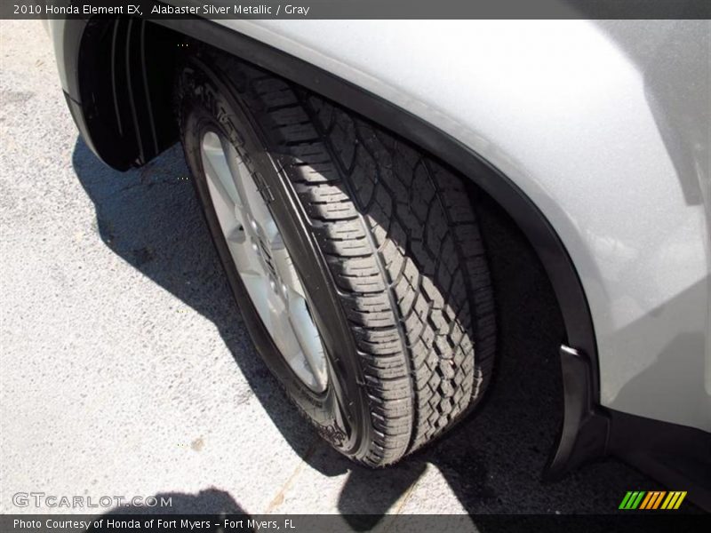Alabaster Silver Metallic / Gray 2010 Honda Element EX