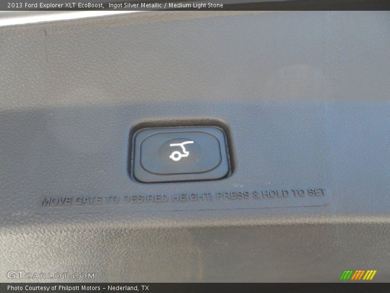 Ingot Silver Metallic / Medium Light Stone 2013 Ford Explorer XLT EcoBoost