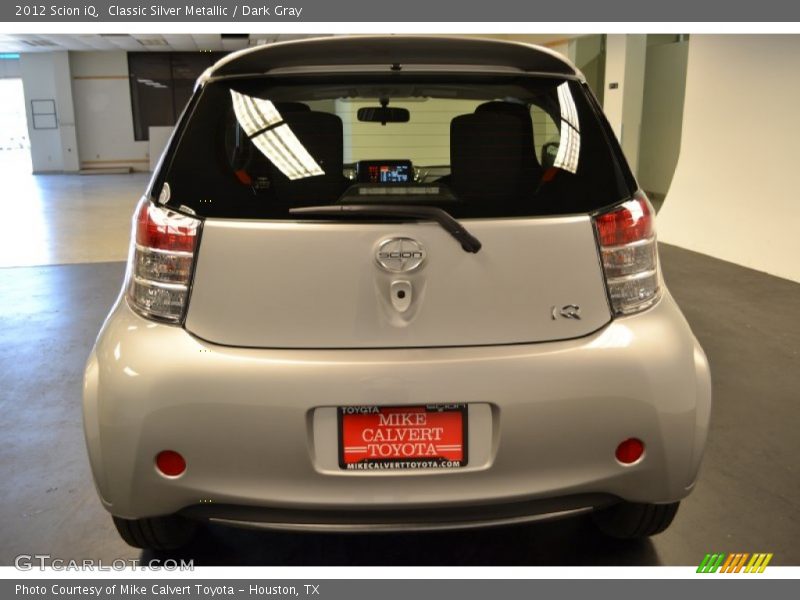 Classic Silver Metallic / Dark Gray 2012 Scion iQ