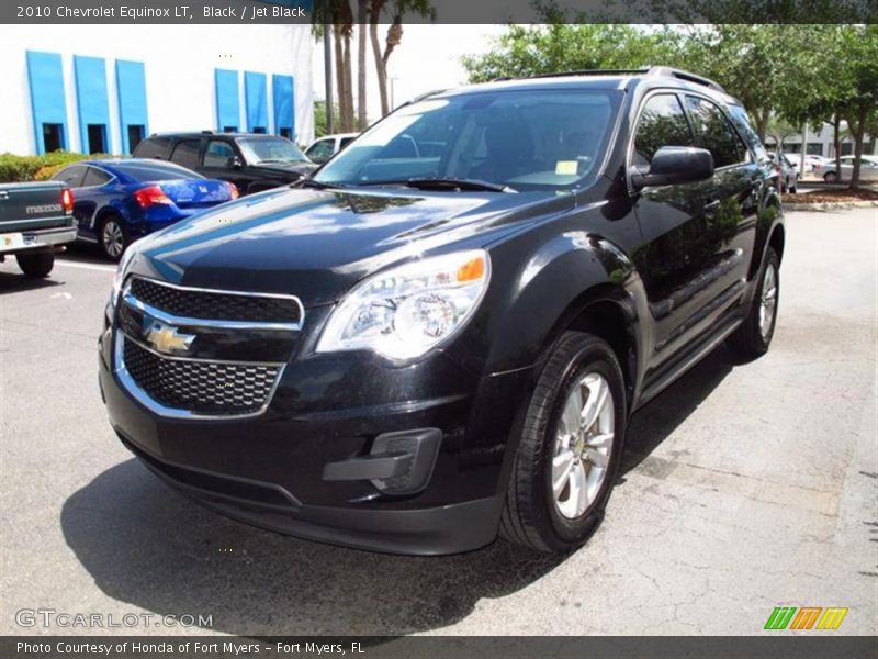 Black / Jet Black 2010 Chevrolet Equinox LT