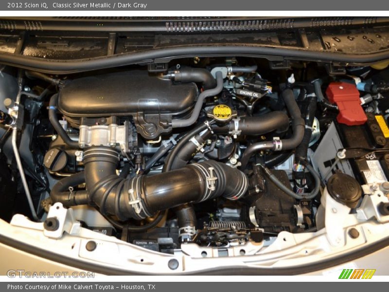  2012 iQ  Engine - 1.3 Liter DOHC 16-Valve Dual VVT-i 4 Cylinder