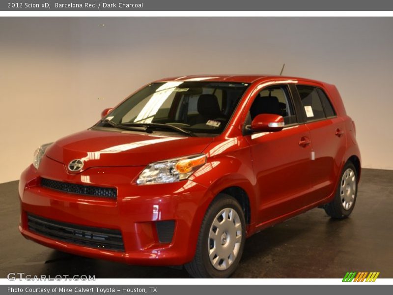 Barcelona Red / Dark Charcoal 2012 Scion xD