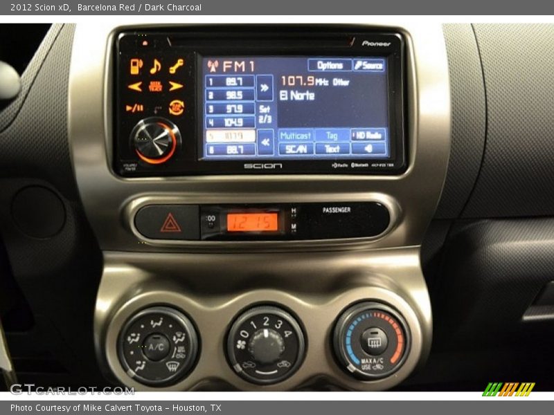 Barcelona Red / Dark Charcoal 2012 Scion xD