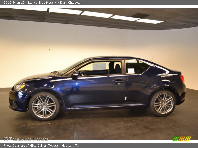 Nautical Blue Metallic / Dark Charcoal 2012 Scion tC