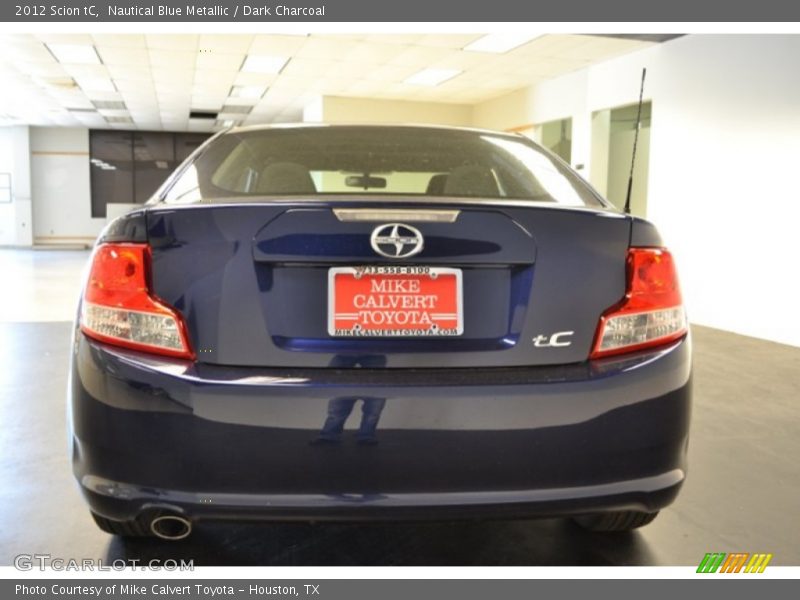 Nautical Blue Metallic / Dark Charcoal 2012 Scion tC