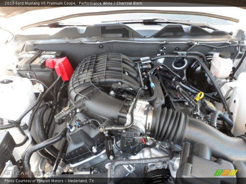  2013 Mustang V6 Premium Coupe Engine - 3.7 Liter DOHC 24-Valve Ti-VCT V6