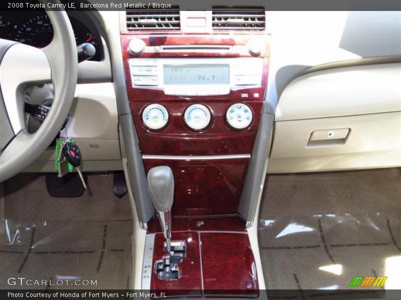 Barcelona Red Metallic / Bisque 2008 Toyota Camry LE