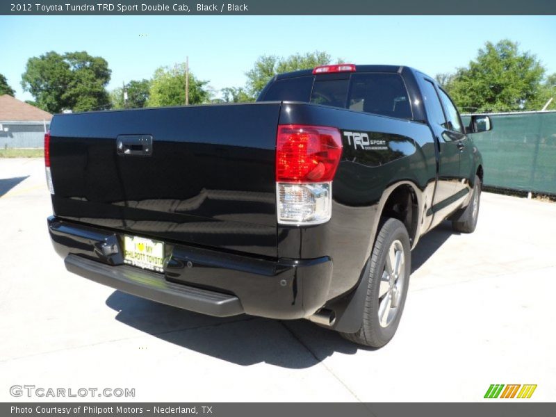 Black / Black 2012 Toyota Tundra TRD Sport Double Cab