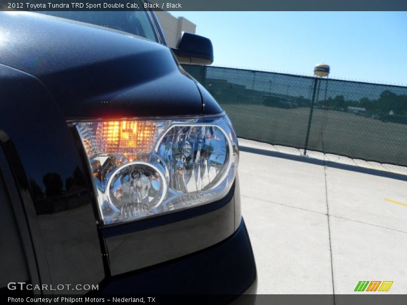 Black / Black 2012 Toyota Tundra TRD Sport Double Cab