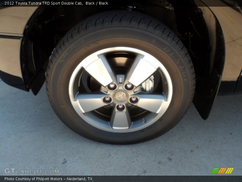 Black / Black 2012 Toyota Tundra TRD Sport Double Cab