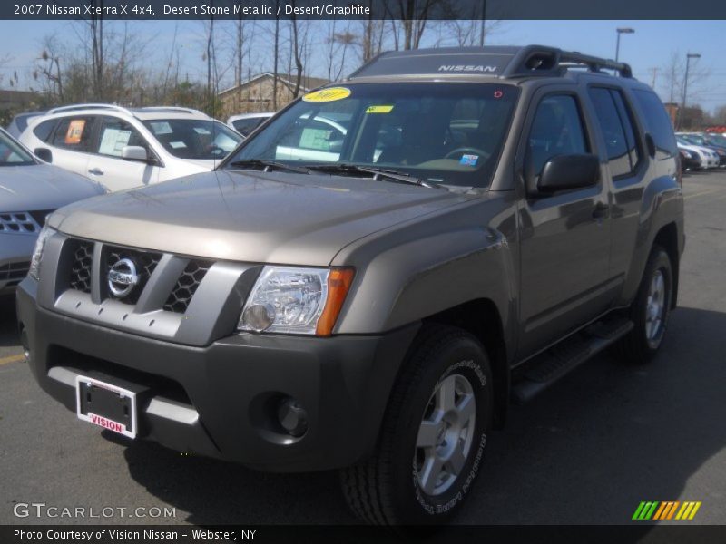 Desert Stone Metallic / Desert/Graphite 2007 Nissan Xterra X 4x4