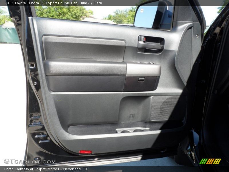Black / Black 2012 Toyota Tundra TRD Sport Double Cab