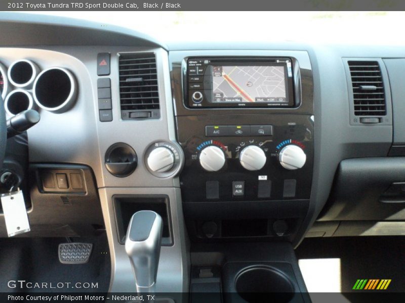 Black / Black 2012 Toyota Tundra TRD Sport Double Cab