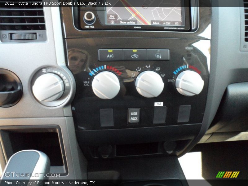 Black / Black 2012 Toyota Tundra TRD Sport Double Cab