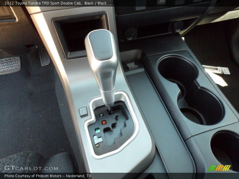 Black / Black 2012 Toyota Tundra TRD Sport Double Cab