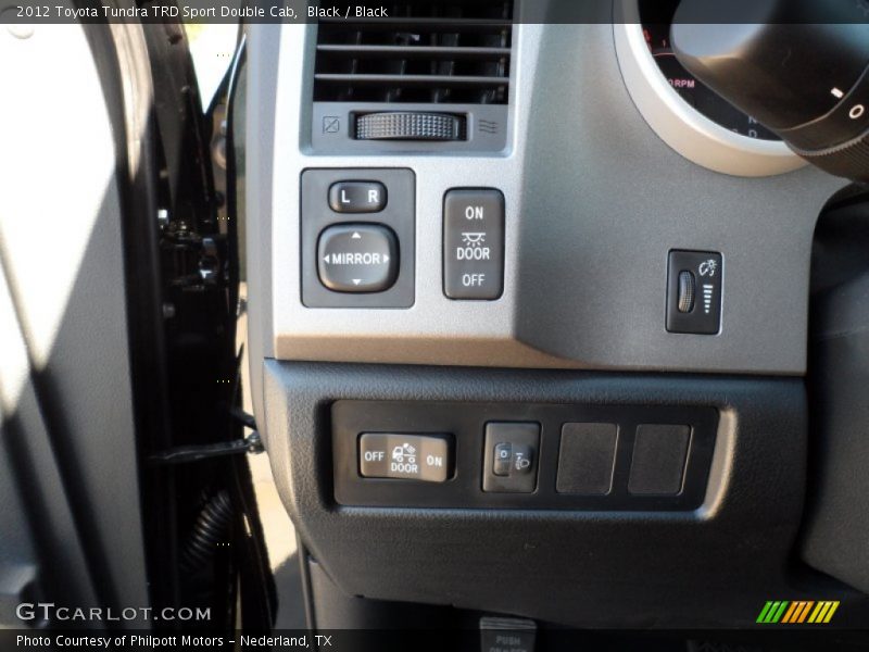 Black / Black 2012 Toyota Tundra TRD Sport Double Cab