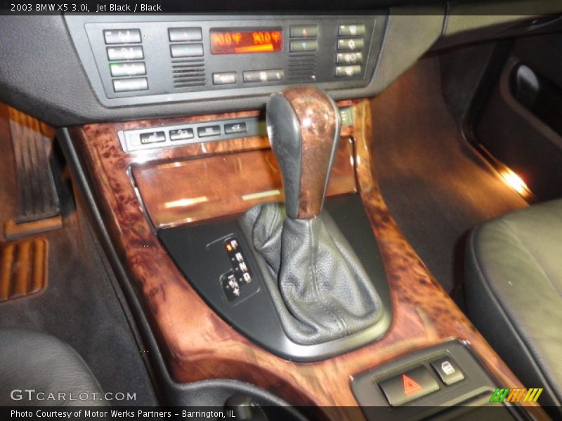 Jet Black / Black 2003 BMW X5 3.0i