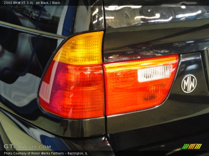 Jet Black / Black 2003 BMW X5 3.0i