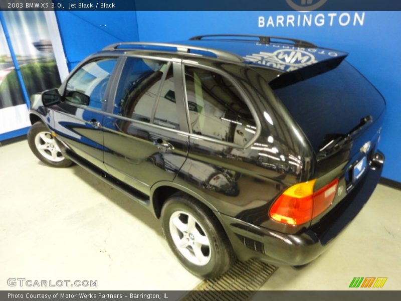 Jet Black / Black 2003 BMW X5 3.0i